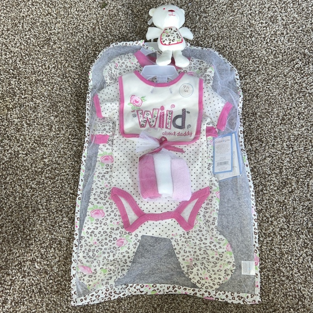 Cutie Pie Wild about Daddy Nine Piece Gift Set